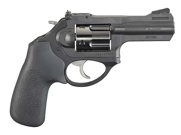 Ruger 5444 LCRx 357 Mag 3" 5 Round Black Hogue Tamer Monogrip Grip Black Matte