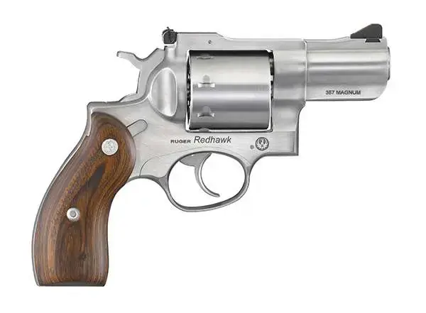 Ruger 5051 Redhawk 357 Mag 2.75" 8 Round Wood Grip Satin Stainless