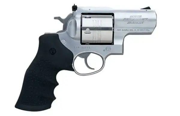 Ruger 5301 Super Redhawk Alaskan454 Casull 2.50" 6 Round Stainless Steel Black Hogue Tamer Monogrip Grip