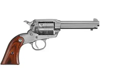 Ruger 0913 Bearcat Standard 22 Long Rifle (LR) 4" 6 Round Rosewood Grip Stainless Steel