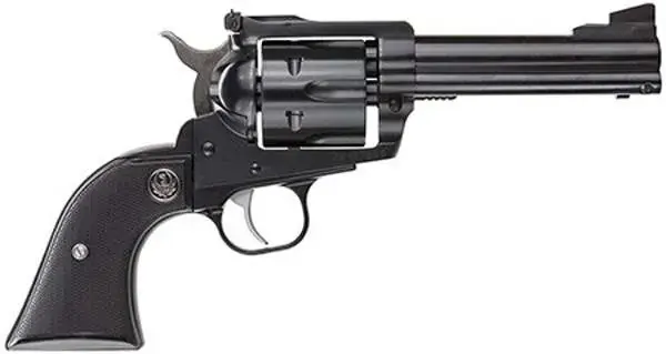 Ruger 0306 Blackhawk Blued 357 Mag 4.63" 6 Round Black Rubber Grip Blued