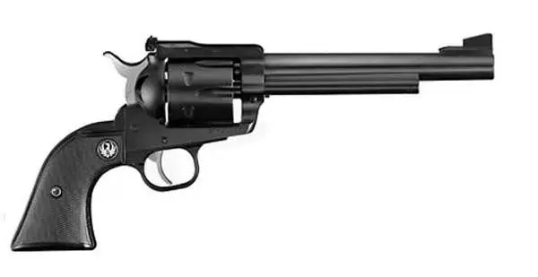 Ruger 0316 Blackhawk Blued 357 Mag 6.50" 6 Round Black Rubber Grip Blued