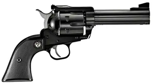 Ruger 0405 Blackhawk Blued 41 Rem Mag 4.63" 6 Round Black Rubber Grip Blued