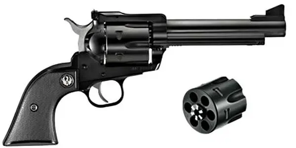 Ruger 0463 Blackhawk Convertible 45 Colt 5.50" 6 Round Black Rubber Grip Blued