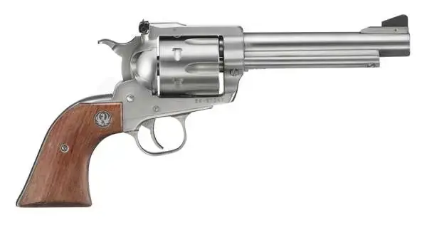 Ruger 0804 Super BlackHawk Standard 44 Rem Mag 7.50" 6 Round Hardwood Grip Stainless Steel