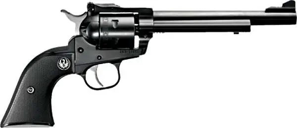 Ruger 0661 Single-Six 17 HMR 17 HMR 6.50" 6 Round Black Rubber Grip Blued