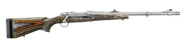 Ruger 47125 Guide Gun 375 Ruger 3+1 20" Green Mountain Matte Stainless Right Hand