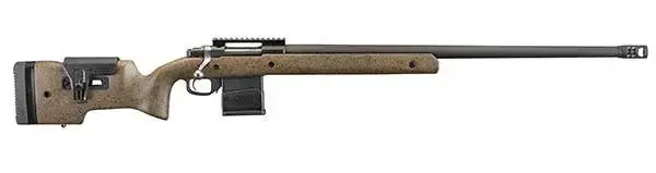 Ruger Hawkeye Long Range Target 6.5 Creedmoor 10+1 26" Speckled Black/Brown Fixed w/Adjustable Comb Stock Matte Black Right Hand