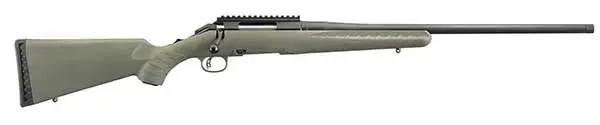 Ruger 26973 American Predator 6.5 Creedmoor 3+1 22" Moss Green Matte Black Right Hand