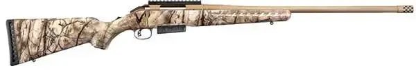 Ruger 36925 American 6.5 PRC 3+1 24" GoWild Camo I-M Brush Bronze Cerakote Right Hand