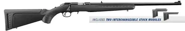 Ruger 8311 American Rimfire Standard 17 HMR 9+1 22" Satin Blued Black Right Hand