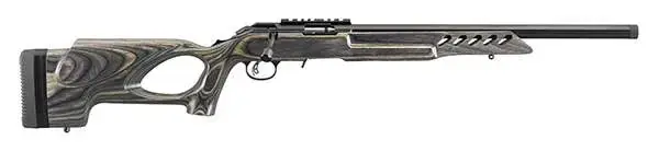 Ruger American Rimfire Target 22 LR 18" 10+1 Satin Blued Fixed Thumbhole Stock