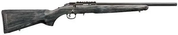 Ruger 8349 American Rimfire Target 22 Mag 9+1 18" Black Satin Blued Right Hand