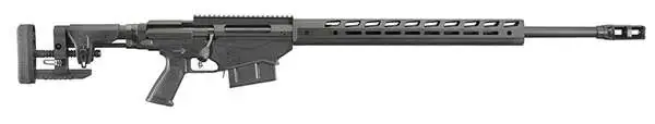 Ruger 18083 Precision 300 PRC 26" 5+1 Black Hard Coat Anodized Left Side Folding Ruger Precision MSR Stock