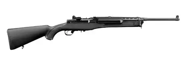 Ruger 5855 Mini-14 Ranch 5.56x45mm NATO 18.50" 5+1 Blued Barrel Black Synthetic Stock