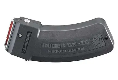 Ruger 90585 BX-15 17 HMR,22WMR Ruger 77/17, 77/22, Precision 15rd Black Detachable