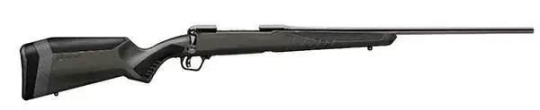 Savage 10/110 Hunter 25-06 Rem 4+1 22" Matte Gray Fixed AccuFit Stock Matte Black Right Hand