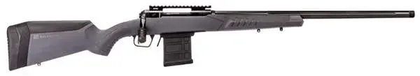 Savage 57232 10/110 Tactical 6.5 Creedmoor 10+1 24" Matte Gray Fixed AccuFit Stock Matte Black Right Hand