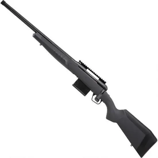 Savage 57009 110 Tactical 308 Win 10+1 24" Matte Gray Fixed AccuFit Stock Matte Black Left Hand