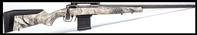 Savage 110 Ridge Warrior 6.5 Creedmoor 10+1 24" Mossy Oak Overwatch Fixed AccuFit Stock Gunsmoke Gray PVD Right Hand