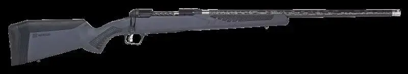 Savage 57582 110 Ultralight 300 WSM 2+1 24" Gray Fixed AccuFit Stock Black Melonite Right Hand