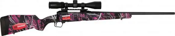 Savage 57336 110 Apex Hunter XP 243 Win 4+1 22" Muddy Girl Matte Black Right Hand