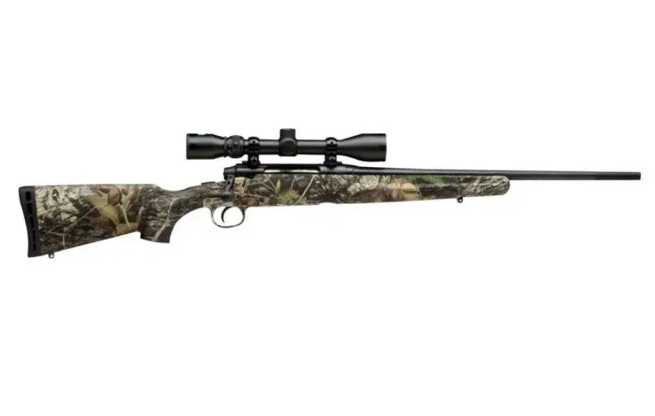 Savage 57269 Axis XP Compact 243 Win 4+1 20" Mossy Oak Break-Up Country Matte Black Right Youth/Compact Hand
