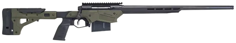 Savage 57551 Axis II Precision 308 Win 8+1 22" OD Green Adjustable w/Aluminum Chassis Stock Matte Black Right Hand