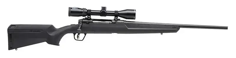 Savage Axis II Compact 350 Legend 4+1 18" Matte Black Fixed AccuStock Stock Right Hand