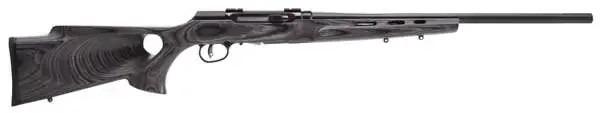 Savage 47005 A17 Target 17 HMR 10+1 22" Gray Fixed Thumbhole Stock Black Right Hand