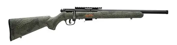 Savage 93217 93 FV-SR 22 Mag 5+1 16.50" AccuTrigger Gator Camo Varmint Stock, Matte Blued Right Hand