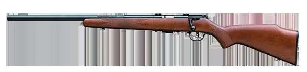 Savage 96717 93R17 GLV 17 HMR 5+1 21" Satin Hardwood Matte Blued Left Hand