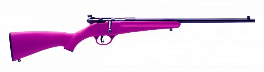 Savage 13783 Rascal Youth 22 LR 1 16.13" Purple Matte Blued Right Youth/Compact Hand