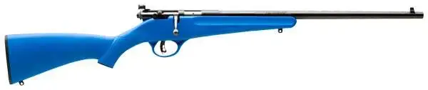 Savage 13785 Rascal Youth 22 LR 1 16.10" Blue Blued Right Youth/Compact Hand