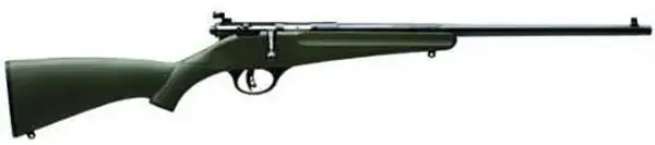Savage 13790 Rascal Youth 22 LR 1 16.10" Green Blued Right Youth/Compact Hand