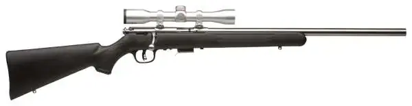 Savage 95200 93 FVSS XP with Scope 22 Mag 5+1 21" Black Matte Stainless Right Hand AccuTrigger