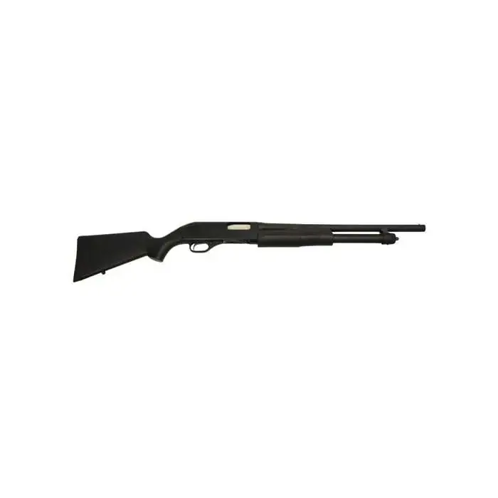 Stevens 22438 320 Security 20 Gauge 18.50" 5+1 3" Matte Blued Black Fixed w/Pistol Grip Stock Ambidextrous Hand Bead Sight