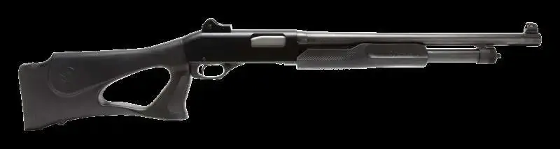 Stevens 23248 320 Security 12 Gauge 18.50" 5+1 3" Matte Black Fixed Thumbhole Stock Right Hand Ghost Ring Sights