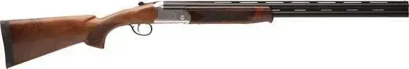 Stevens 22179 555 E 16 Gauge 28" Over/Under 3" Silver Oiled Turkish Walnut Ambidextrous Hand (5) Chokes