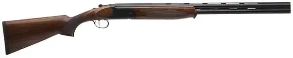 Stevens 22166 555 20 Gauge 26" Over/Under 3" Black Semi-Gloss Oiled Turkish Walnut Ambidextrous Hand