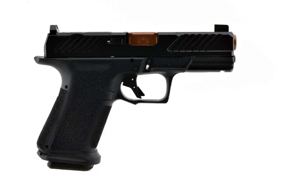 SHAS MR920 9MM BLK FRAME COMBAT OPTIC SLIDE BRZ