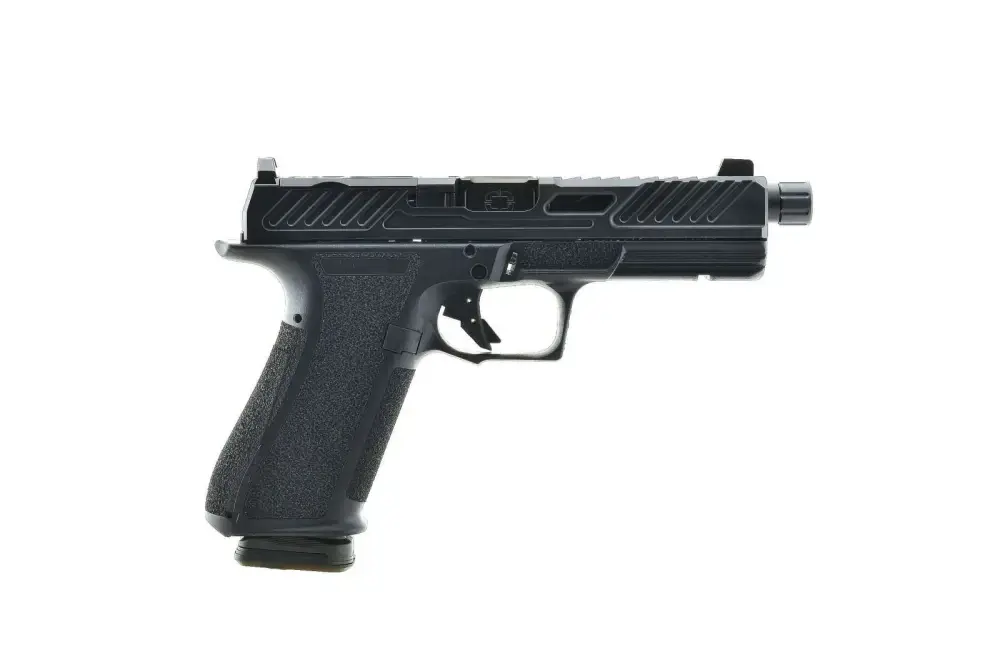 SHAS DR920 9MM BLK FRAME ELITE SLIDE BLK THRD