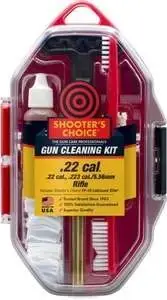 SHOOTERS CHOICE .22 CAL RIFLE CLEANING KIT