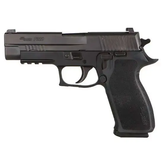 Sig P220 45 ACP 4.40" 8+1 Black Nitron Night Sights