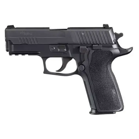 Sig Sauer E229R9BSE P229 Compact 9mm Luger 3.90" 15+1 Black Hardcoat Anodized Black Nitron Stainless Steel Slide Black Polymer Grip Night Sights