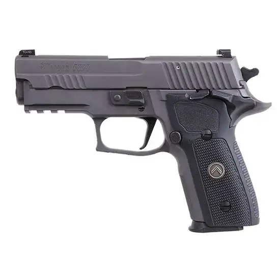Sig Sauer E29R9LEGIONSAO P229 Compact Legion 9mm Luger 3.90" 15+1 Legion Gray Cerakote Elite Black G10 Grip SAO