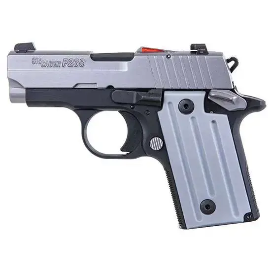 Sig Sauer 238380TSS2CA P238 *CA Compliant 380 ACP 2.70" 6+1 Black Hardcoat Anodized Stainless Steel Slide Gray Polymer Grip