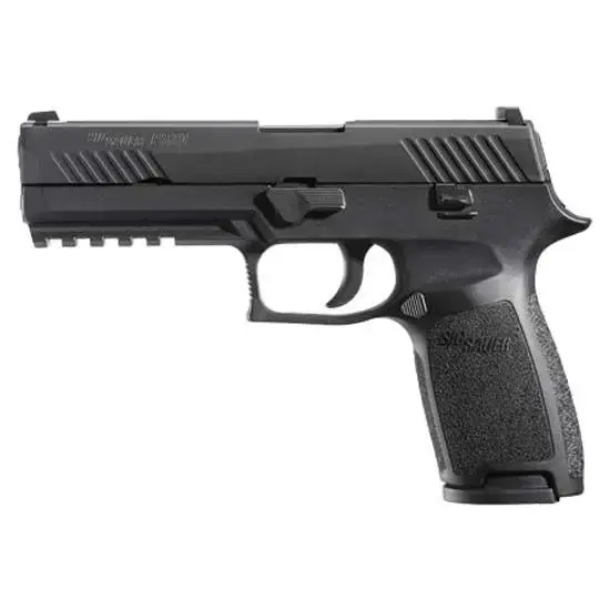 Sig Sauer 320F9B P320 Full Size 9mm Luger 4.70" 17+1 Black Black Polymer Grip