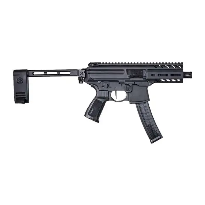 Sig Sauer PMPX4B9 MPX K 9mm Luger 4.50" 30+1 Black Hard Coat Anodized Black Polymer PCB Folding