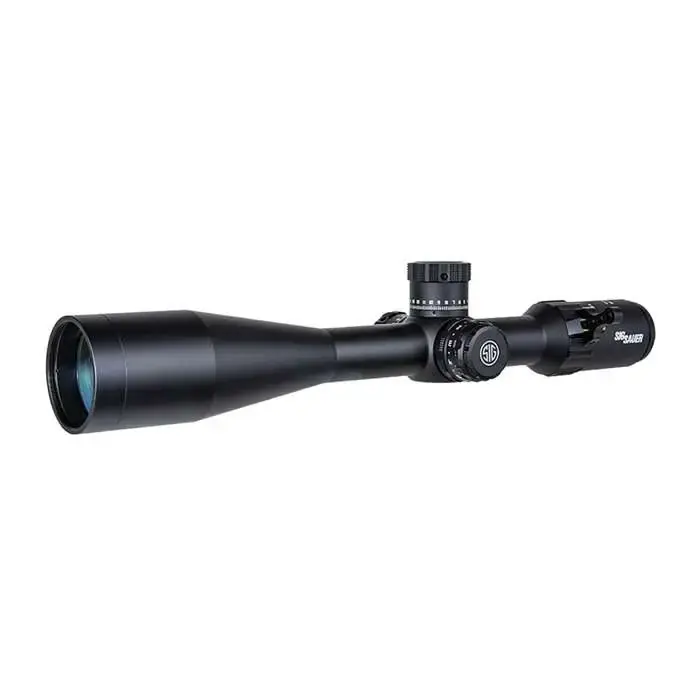 Sig Sauer Electro-Optics SOT46111 Tango4 6-24x 50mm Obj 14.70-3.70 ft @ 100 yds FOV 30mm Tube Black Finish Illuminated MOA Milling (FFP)